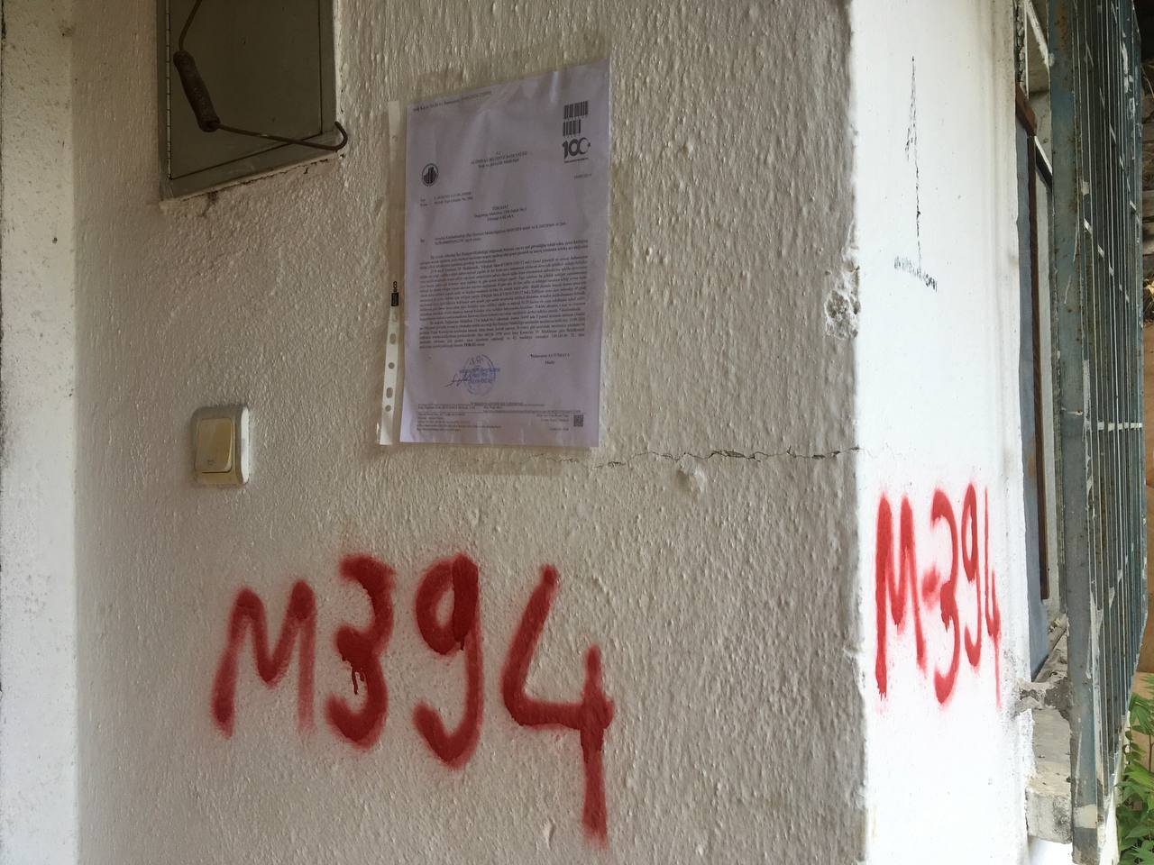 Doğantepe Mahallesi 1356 Sokak No:1 Yıkım Tebligatı