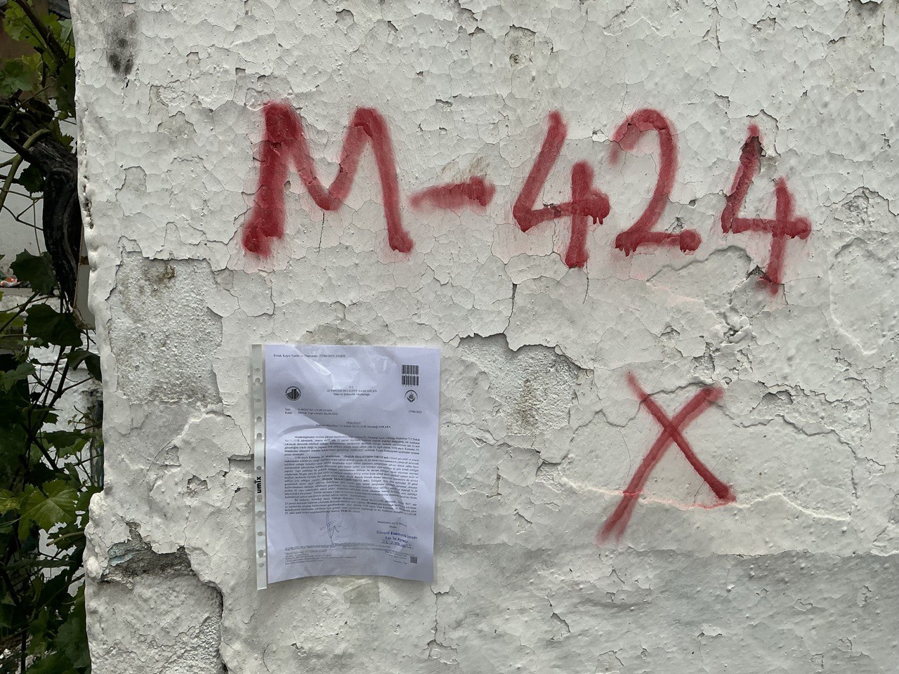 Gültepe Mahallesi 715 Sokak No:11-11/B Yıkım Tebligatı