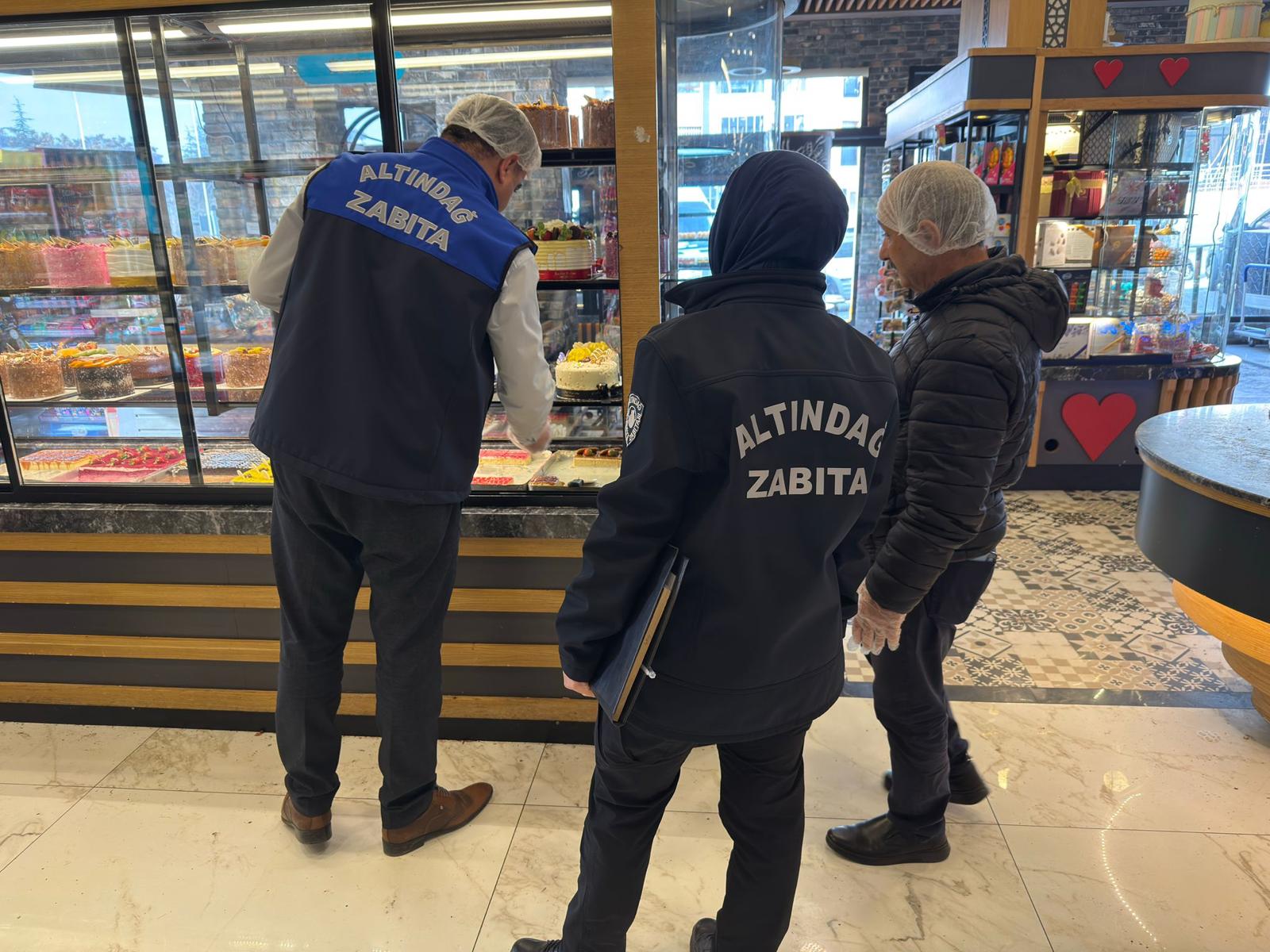 ALTINDAĞ'DA YILBAŞI DENETİMİ