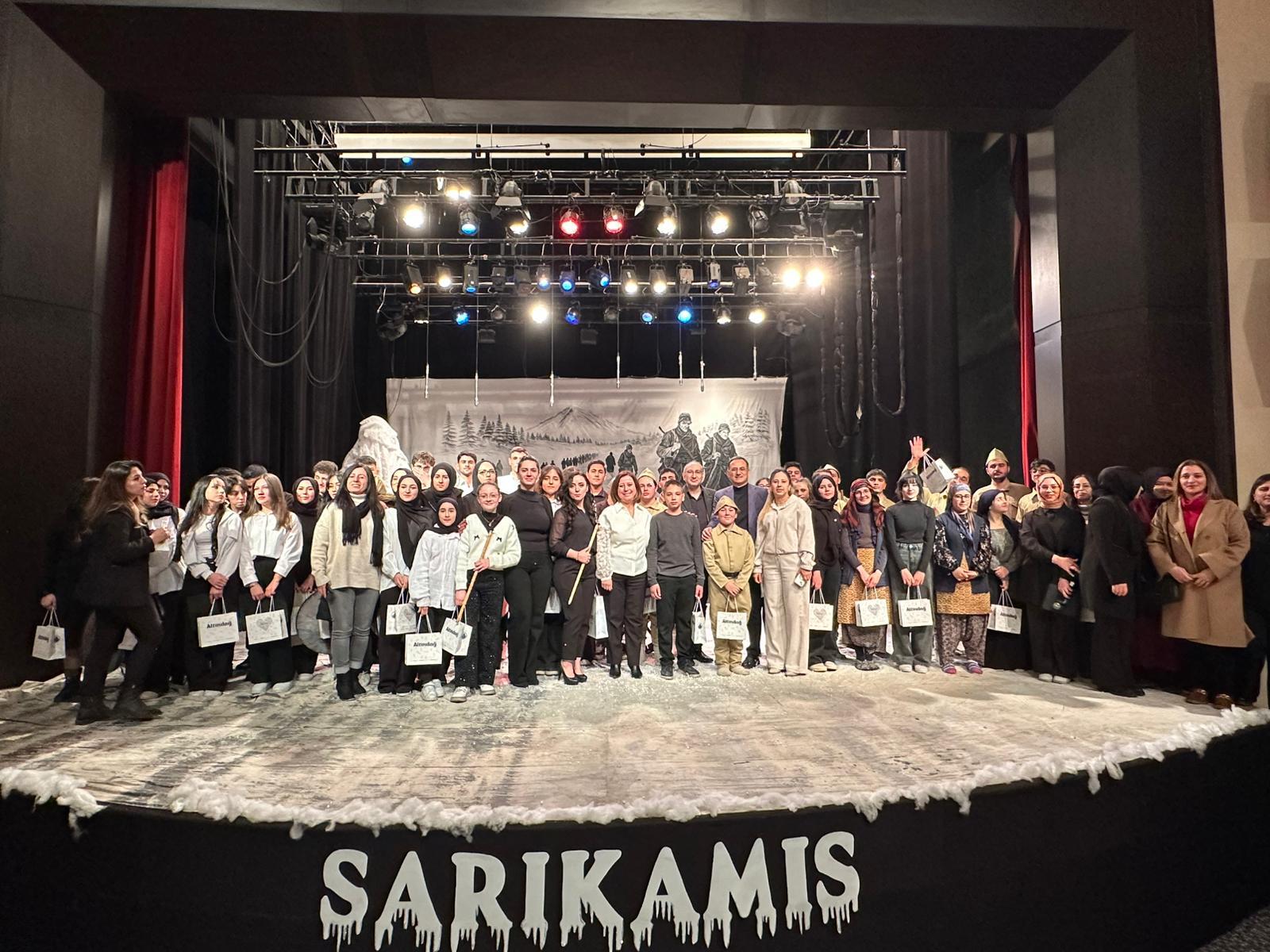 ALTINDAĞLI GENÇLER SARIKAMIŞ’I UNUTMADI