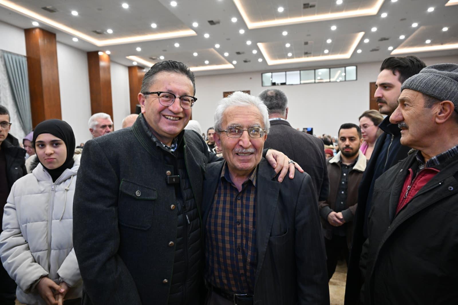 BAŞKAN TİRYAKİ BEŞİKKAYA VE BATTALGAZİ MAHALLESİNİ AĞIRLADI