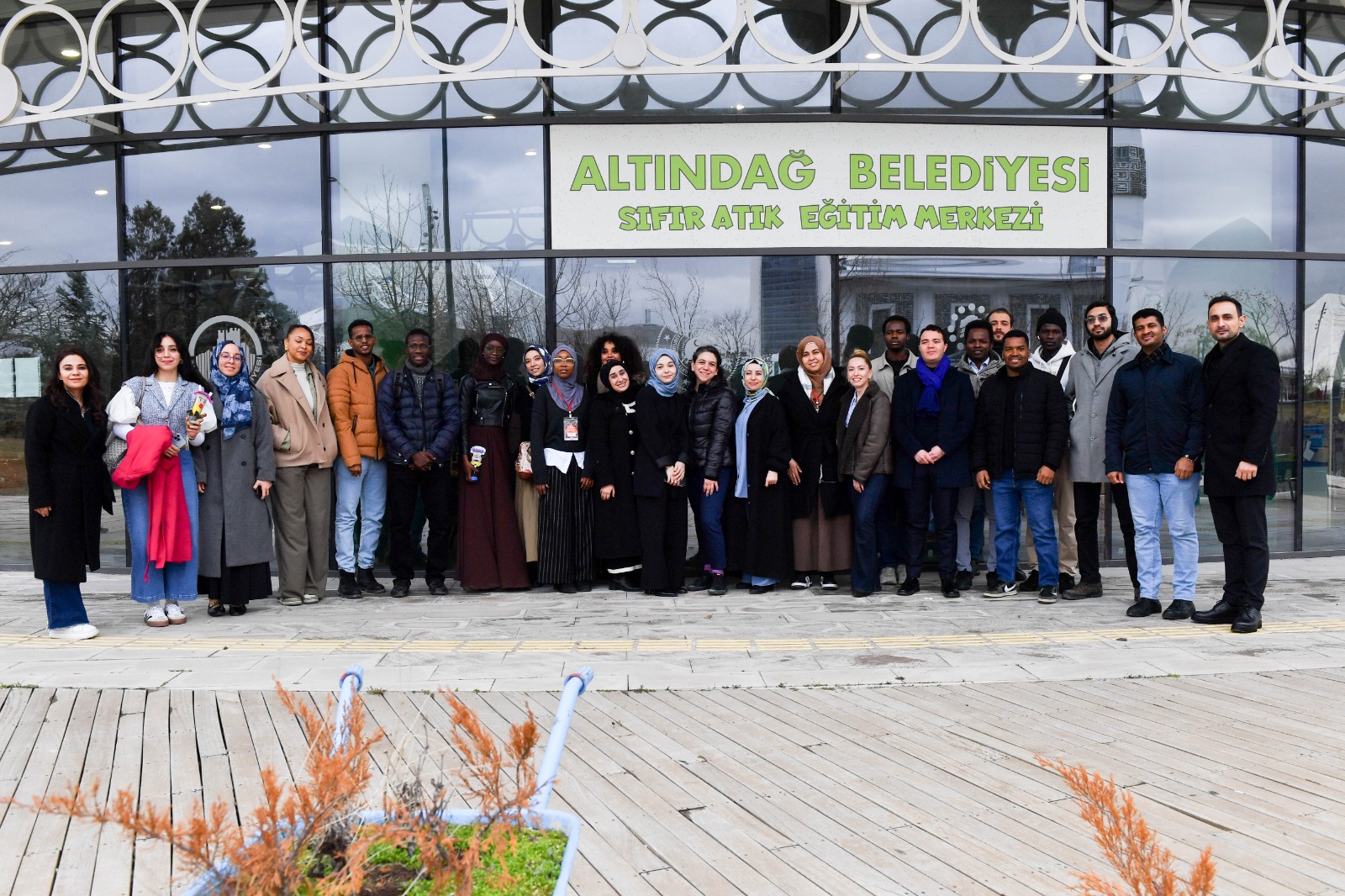 SIFIR ATIK OKULU’NA AFRİKA’DAN ZİYARET